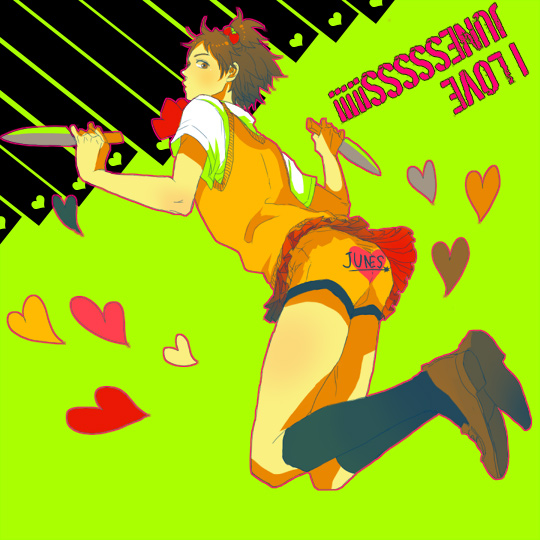 shigure wasa, ws (pixiv), hanamura yousuke, atlus, persona, persona 4, bad id, bad pixiv id, 1boy, black socks, brown hair, crossdressing, crossdressing (mtf), male focus, shoes, skirt, socks, solo