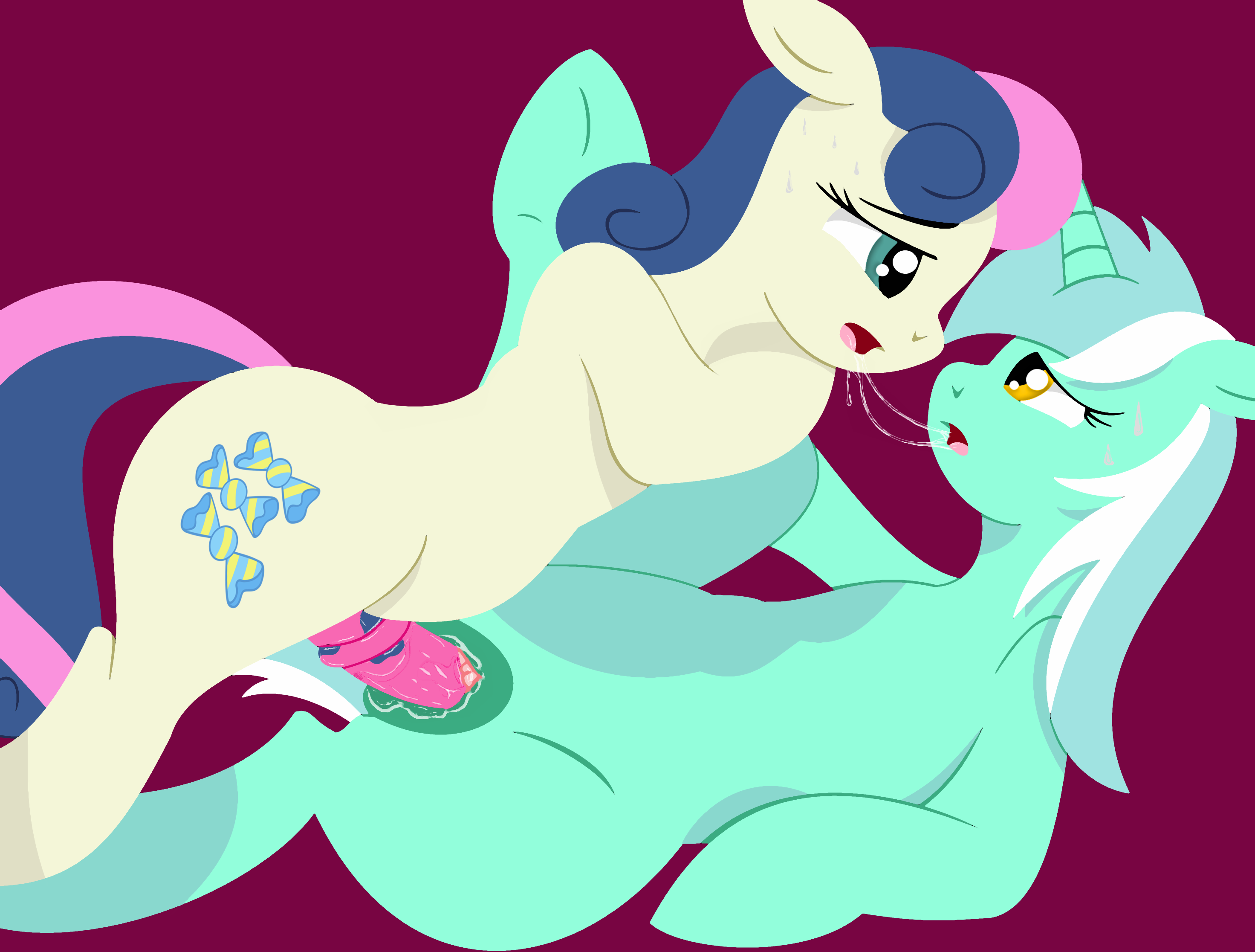 Rule34 – If it exists, there is porn of it / phylloaurea, bonbon (mlp), lyra heartstrings (mlp) / 253786
