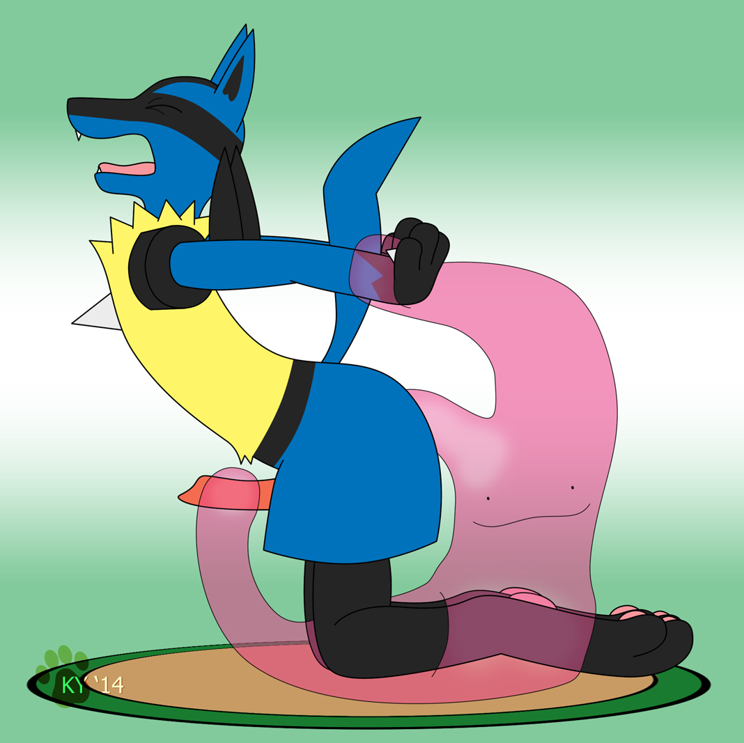 Rule34 – If it exists, there is porn of it / ky (malamute), ditto, lucario / 253951