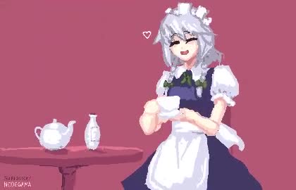 Rule34 – If it exists, there is porn of it / marisa kirisame, sakuya izayoi / 8687370