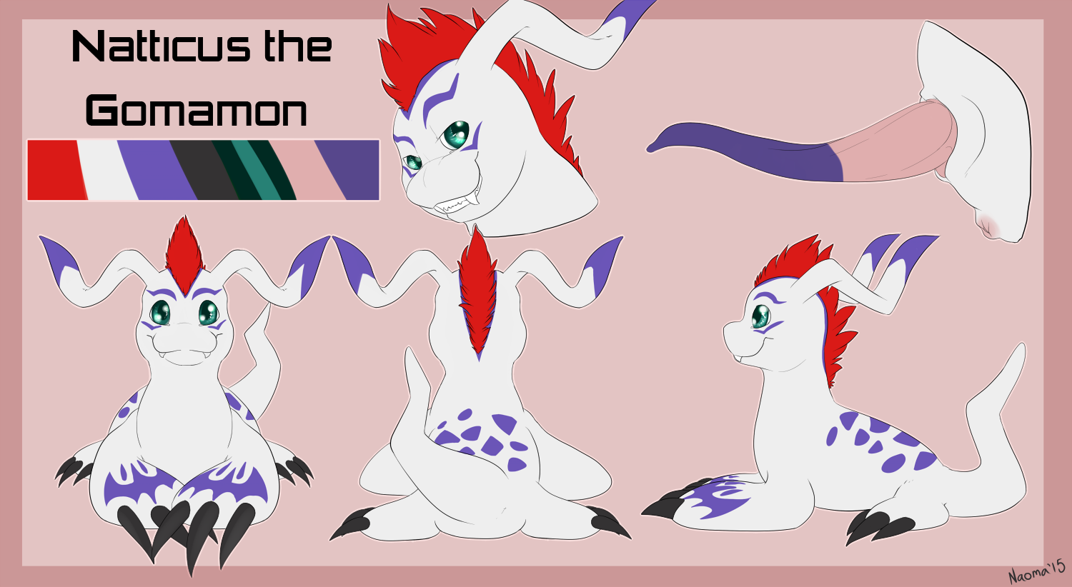 Rule34 – If it exists, there is porn of it / gomamon, naoma / 254211