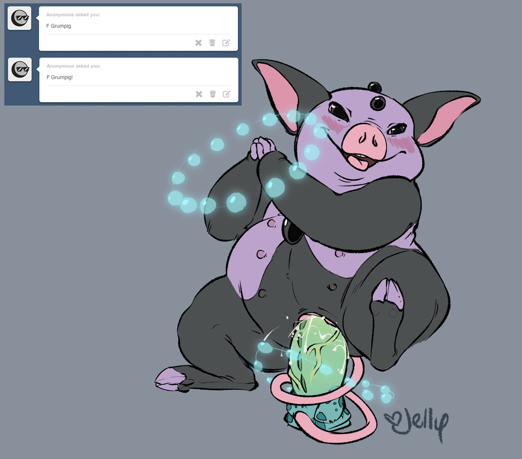 Rule34 – If it exists, there is porn of it / jellybats, grumpig, venusaur / 254585