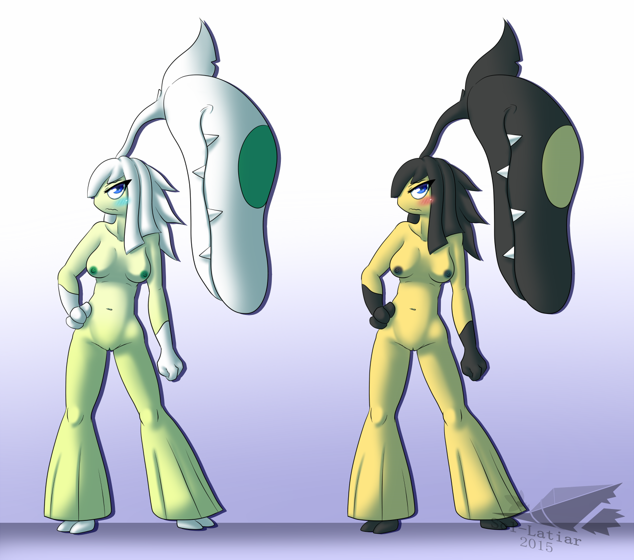 Rule34 – If it exists, there is porn of it / latiar, bayleef, mawile, original character / 254596