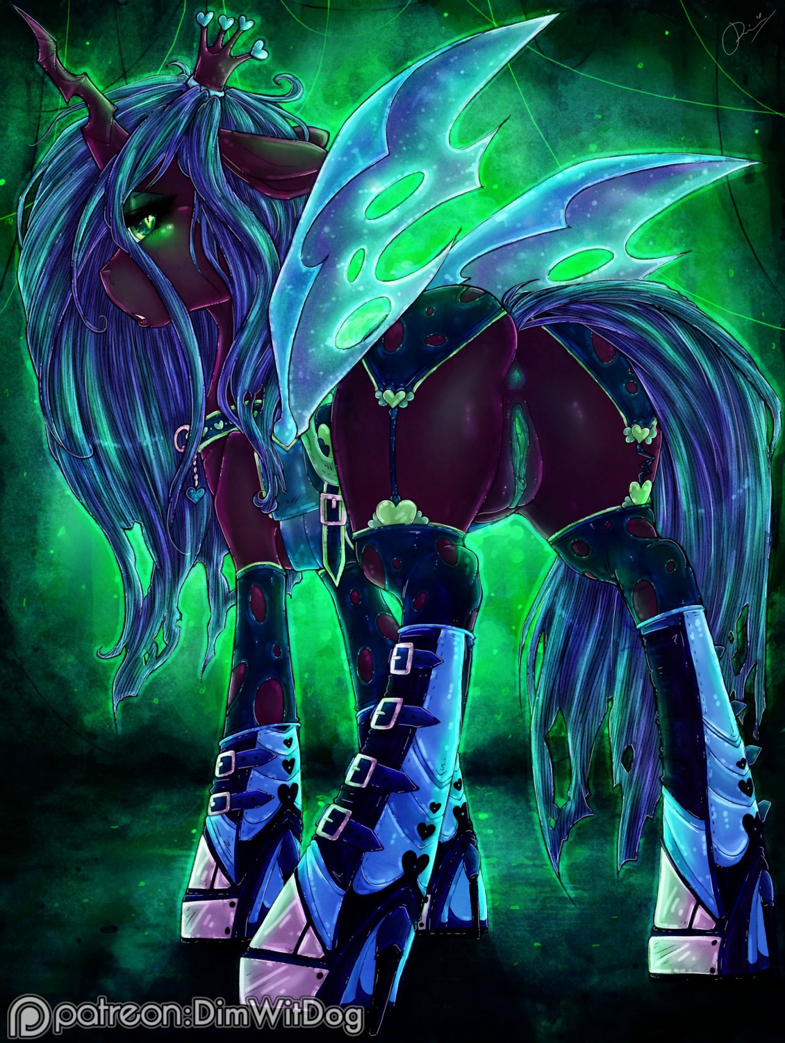 Rule34 – If it exists, there is porn of it / dimwitdog, queen chrysalis (mlp) / 254871