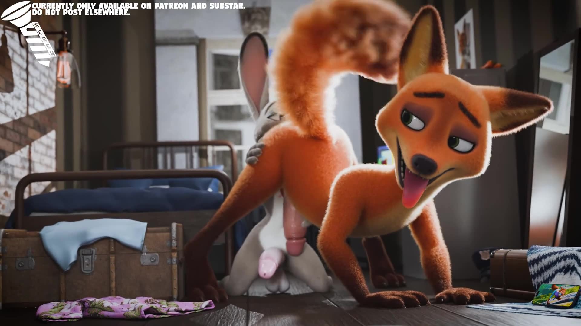 Rule34 – If it exists, there is porn of it / screwingwithsfm, judy hopps, nick wilde / 8688154