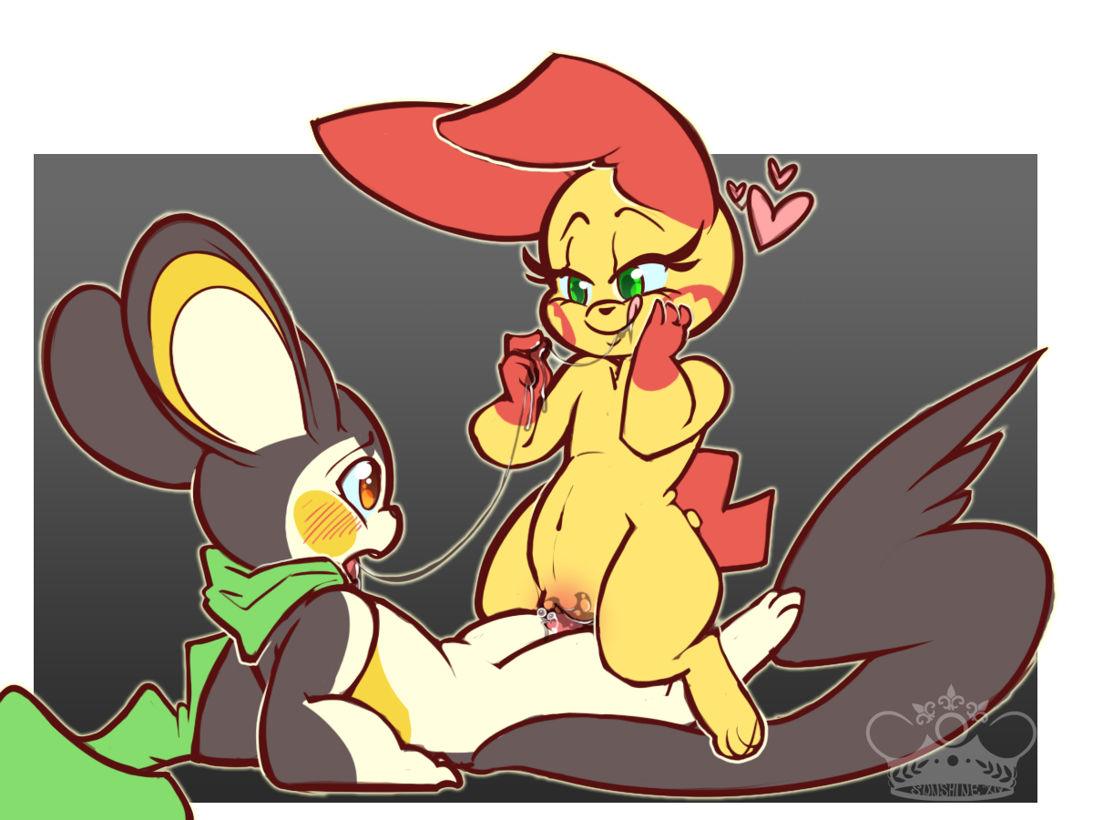 Rule34 – If it exists, there is porn of it / whimsydreams, emolga, plusle / 254941