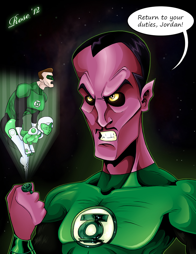 Rule34 – If it exists, there is porn of it / rosenrot, aya (green lantern), green lantern, hal jordan, sinestro / 255497