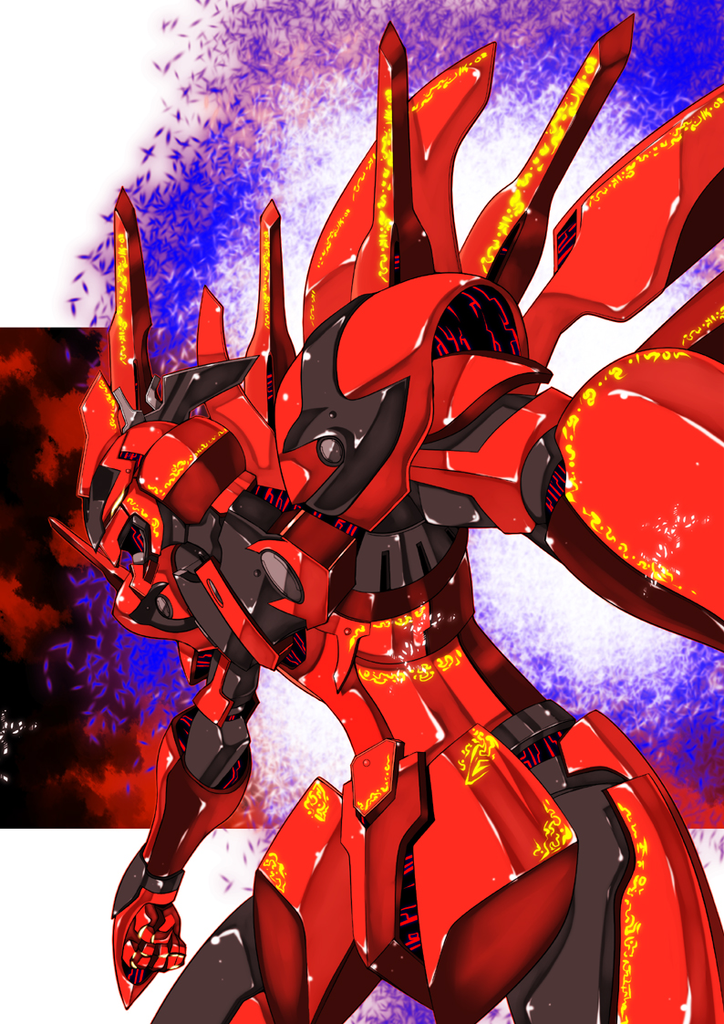 yosimura, weltall-id, xenogears, bad id, bad pixiv id, embers, mecha, no humans, robot, super robot