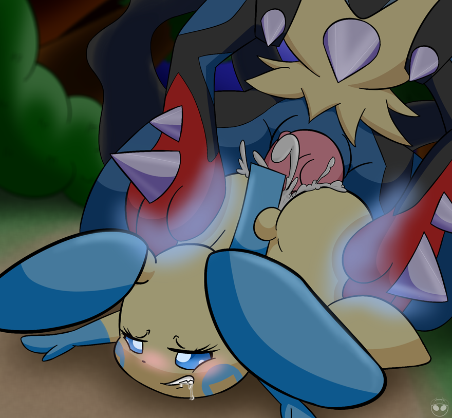 Rule34 – If it exists, there is porn of it / kirbot12, lucario, mega lucario, minun / 255539