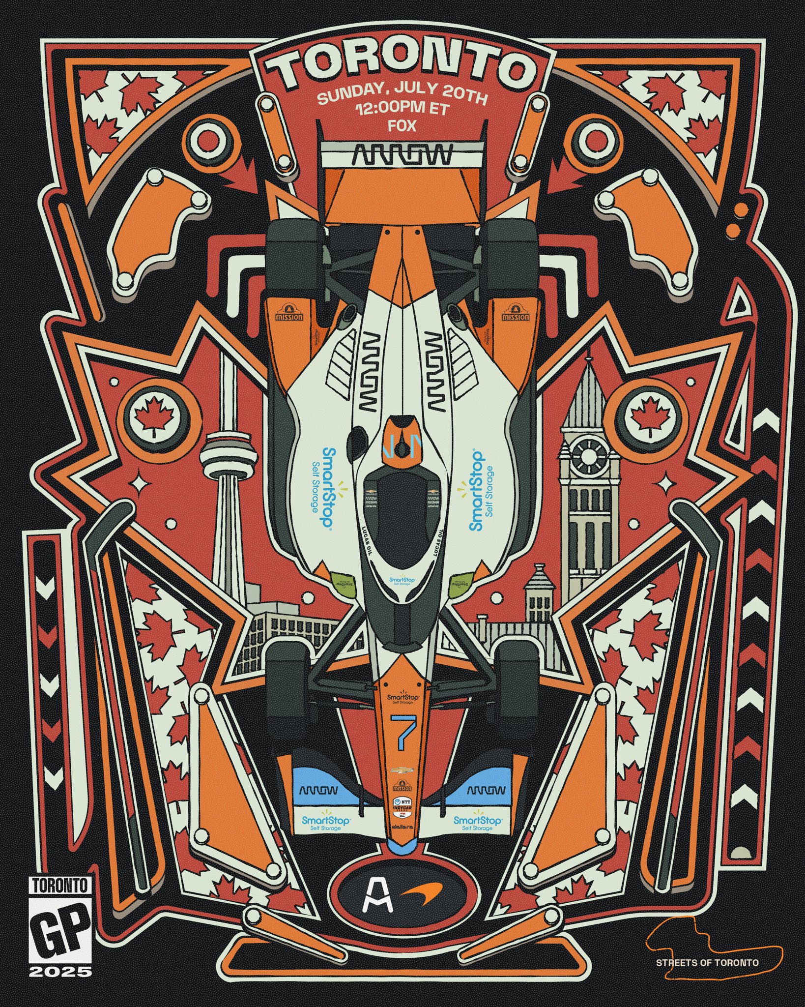 original, highres, vehicle request, car, chuangraphics, english text, leaf, maple leaf, motor vehicle, poster (medium), toronto