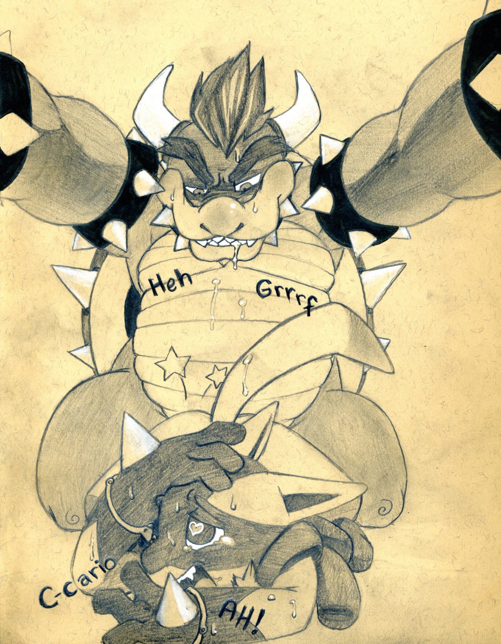 Rule34 – If it exists, there is porn of it / tush, bowser, koopa, lucario / 256215