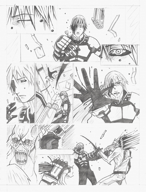 isaac clarke, dead space (series), light, armor, comic, gun, helmet, monochrome, power suit, science fiction, weapon