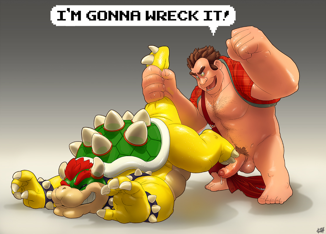 Rule34 – If it exists, there is porn of it / kahmari, bowser, koopa, ralph / 256570