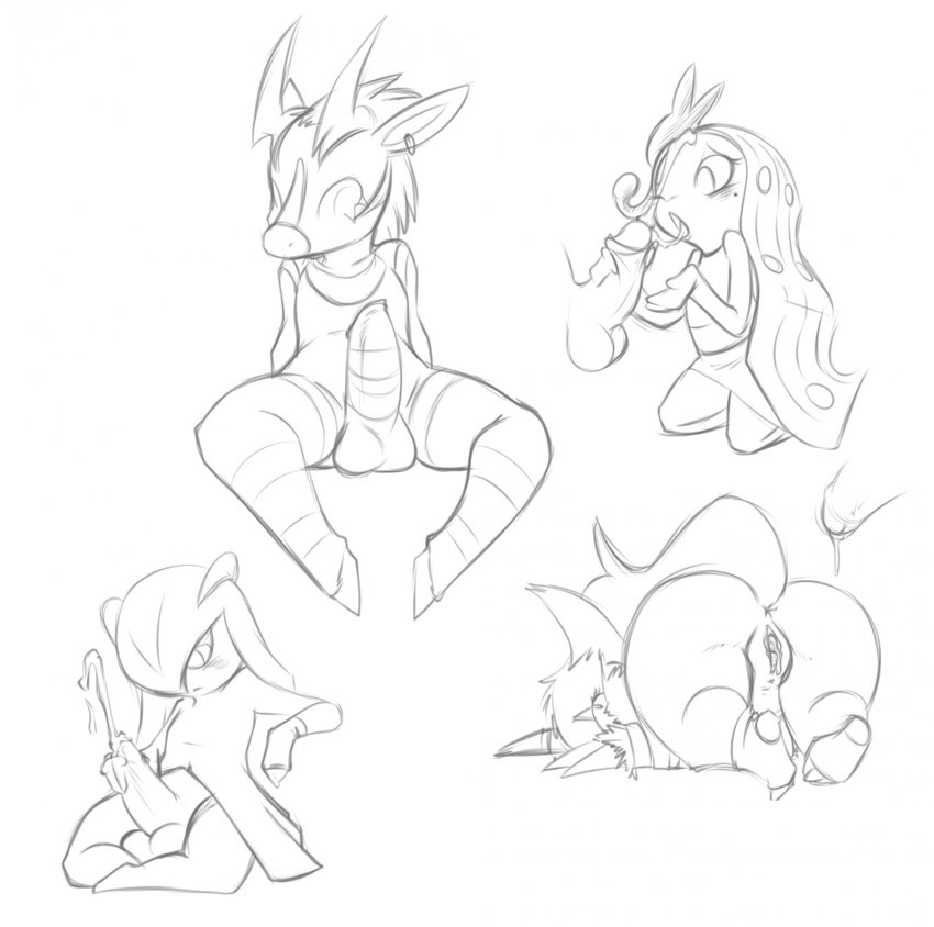 Rule34 – If it exists, there is porn of it / zinnthos, kirlia, meloetta, zangoose, zebstrika / 256832