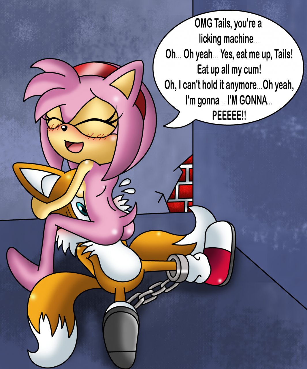 Rule34 – If it exists, there is porn of it / amy rose, tails / 257260