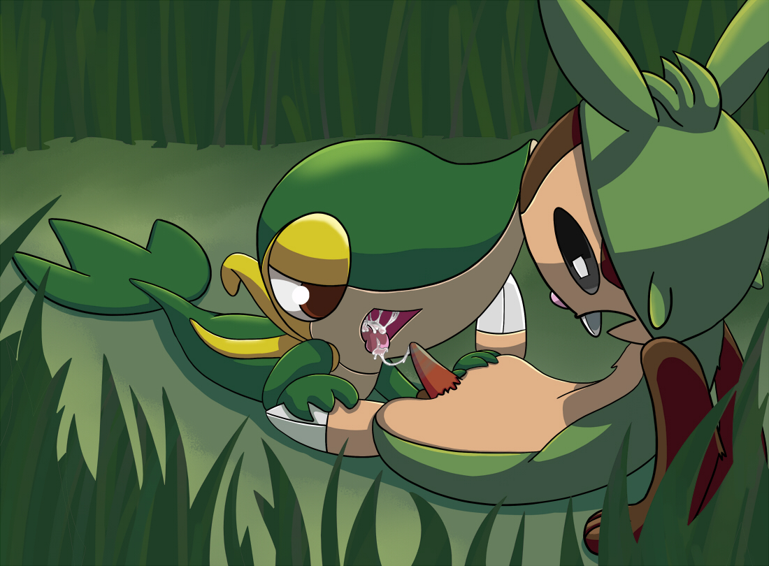 Rule34 – If it exists, there is porn of it / obscuro-phoenix, chespin, snivy / 257326
