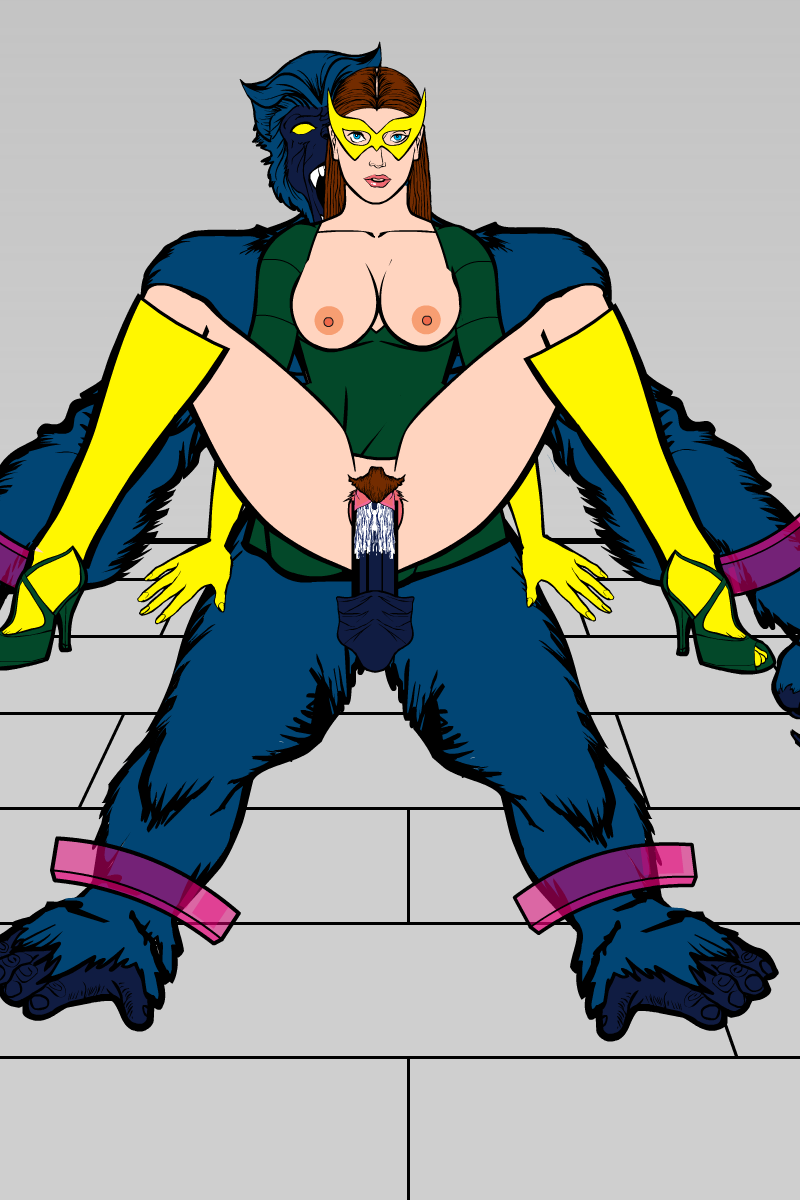 Rule34 – If it exists, there is porn of it / h3rom@chine, heromachine, beast (x-men), hank mccoy, jean grey, marvel girl / 257391