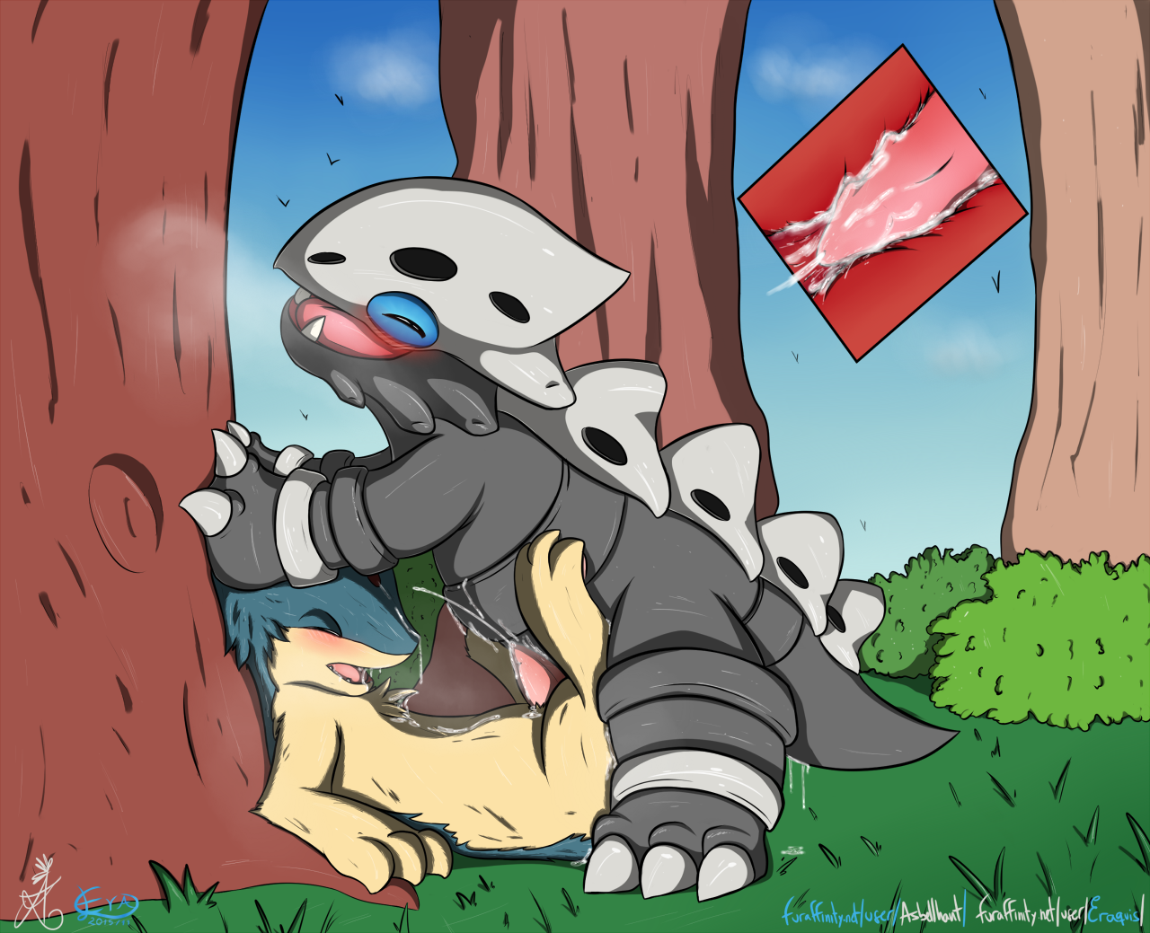 Rule34 – If it exists, there is porn of it / asbel lhant (artist), eraquis, lairon, quilava / 258181