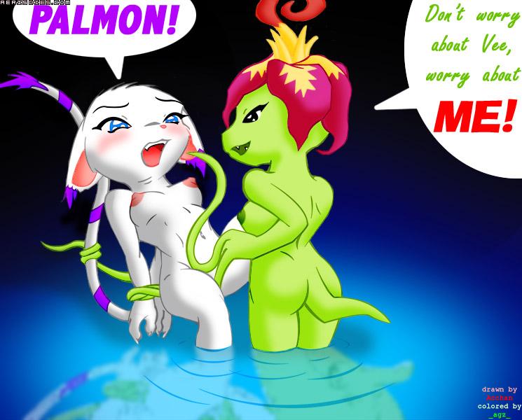 Rule34 – If it exists, there is porn of it / gatomon, palmon / 258203
