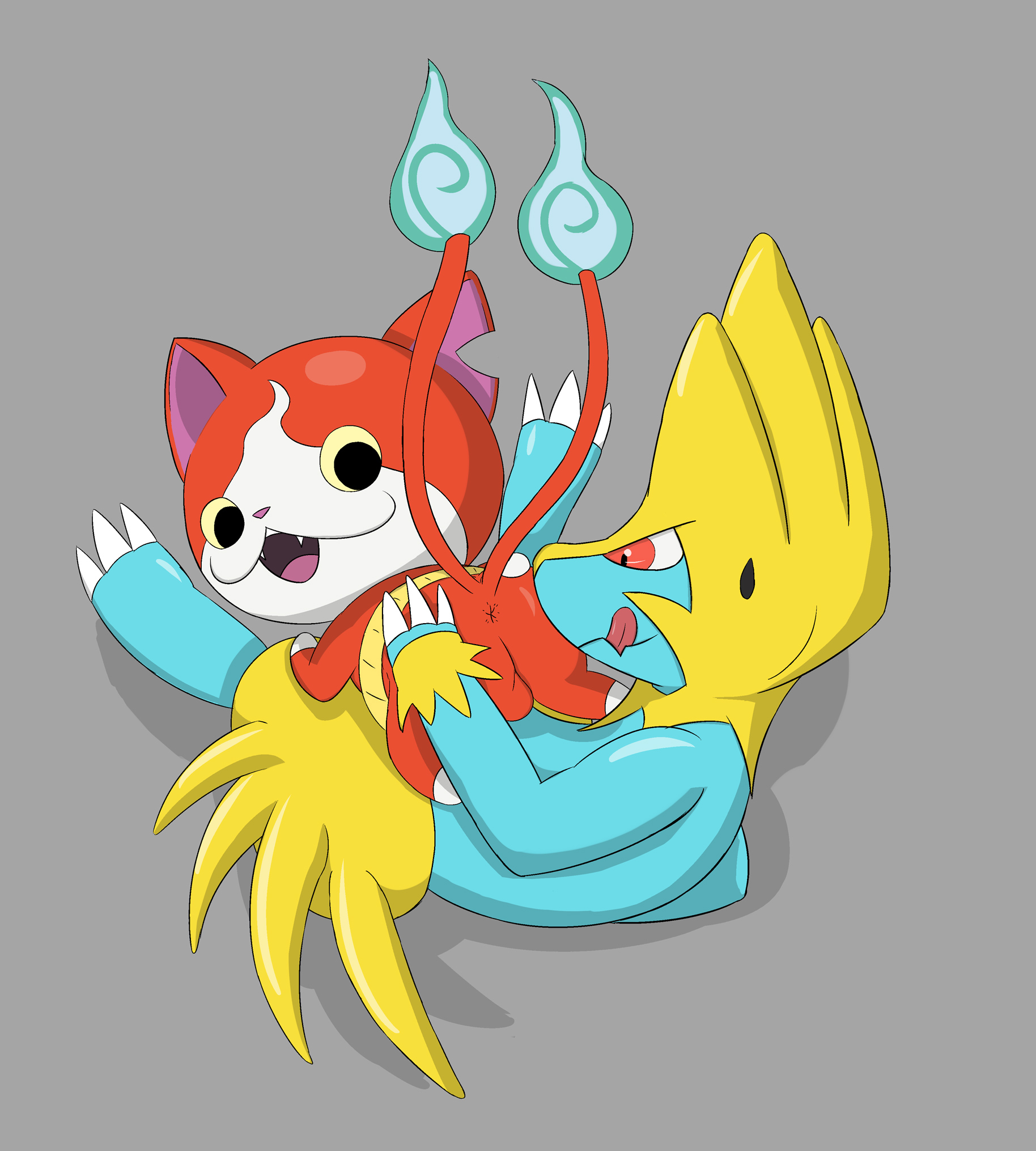 Rule34 – If it exists, there is porn of it / jibanyan, manectric / 258284