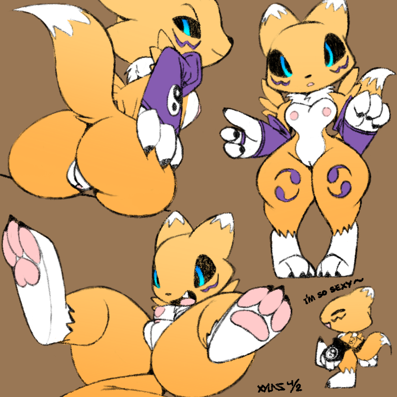 Rule34 – If it exists, there is porn of it / xylas, renamon / 258705