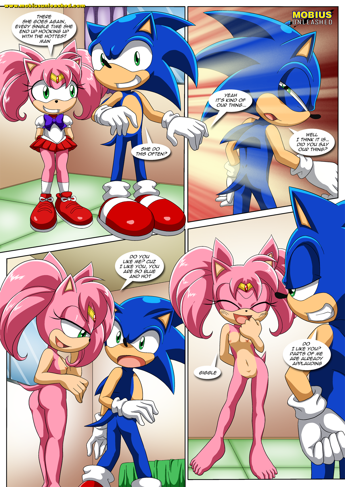 Rule34 – If it exists, there is porn of it / bbmbbf, palcomix, amy rose, sonic the hedgehog / 258946