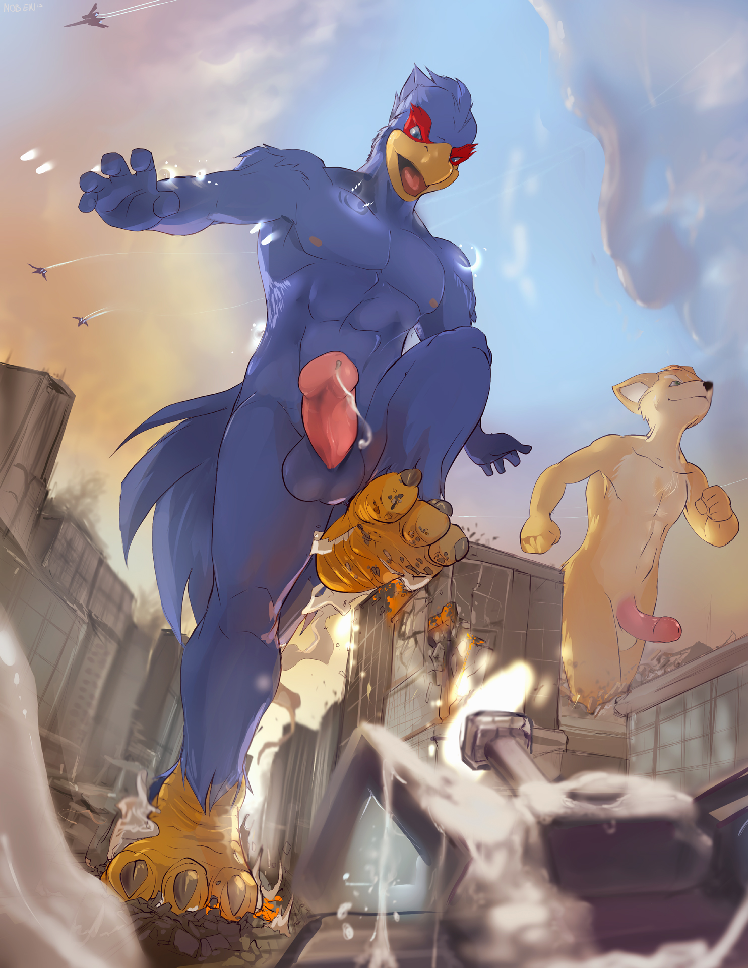 Rule34 – If it exists, there is porn of it / noben, falco lombardi, fox mccloud / 259161