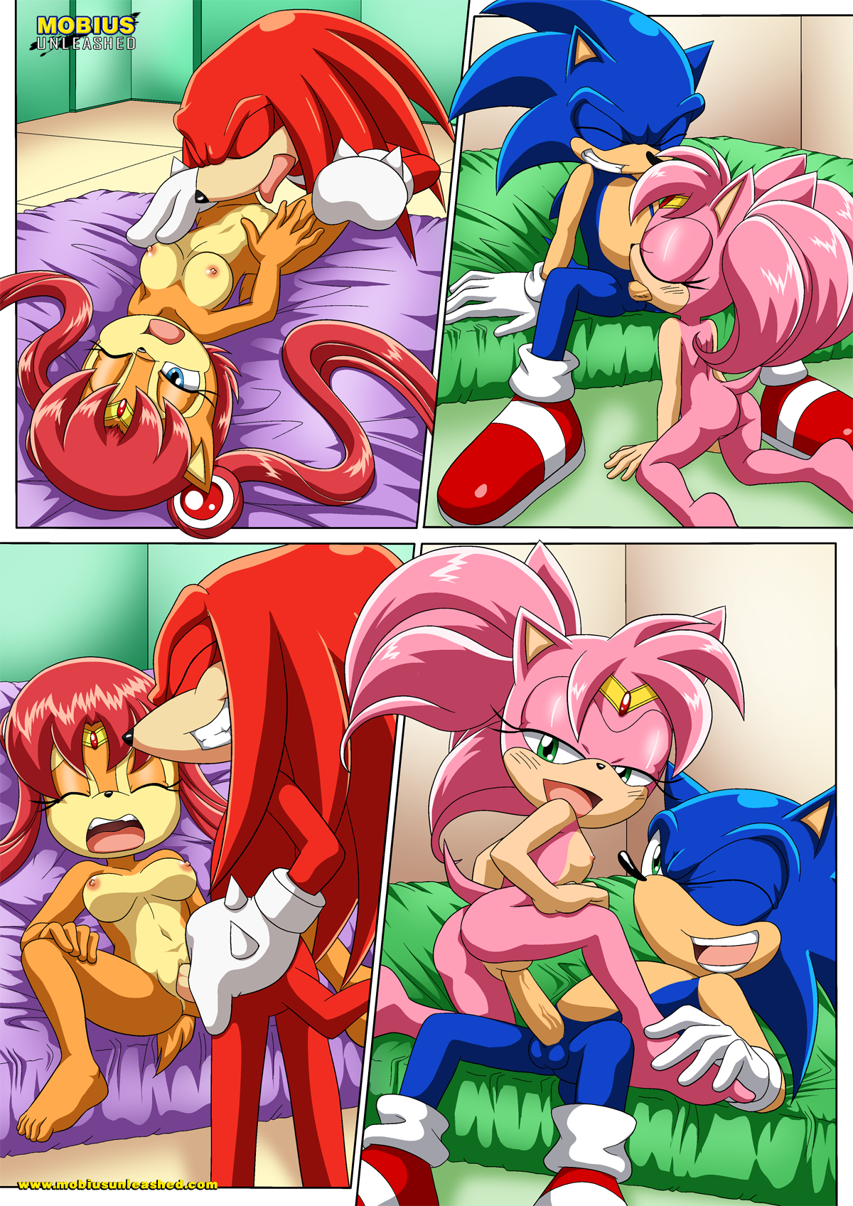 Rule34 – If it exists, there is porn of it / bbmbbf, palcomix, amy rose, knuckles the echidna, sally acorn, sally moon (character), sonic the hedgehog / 259195