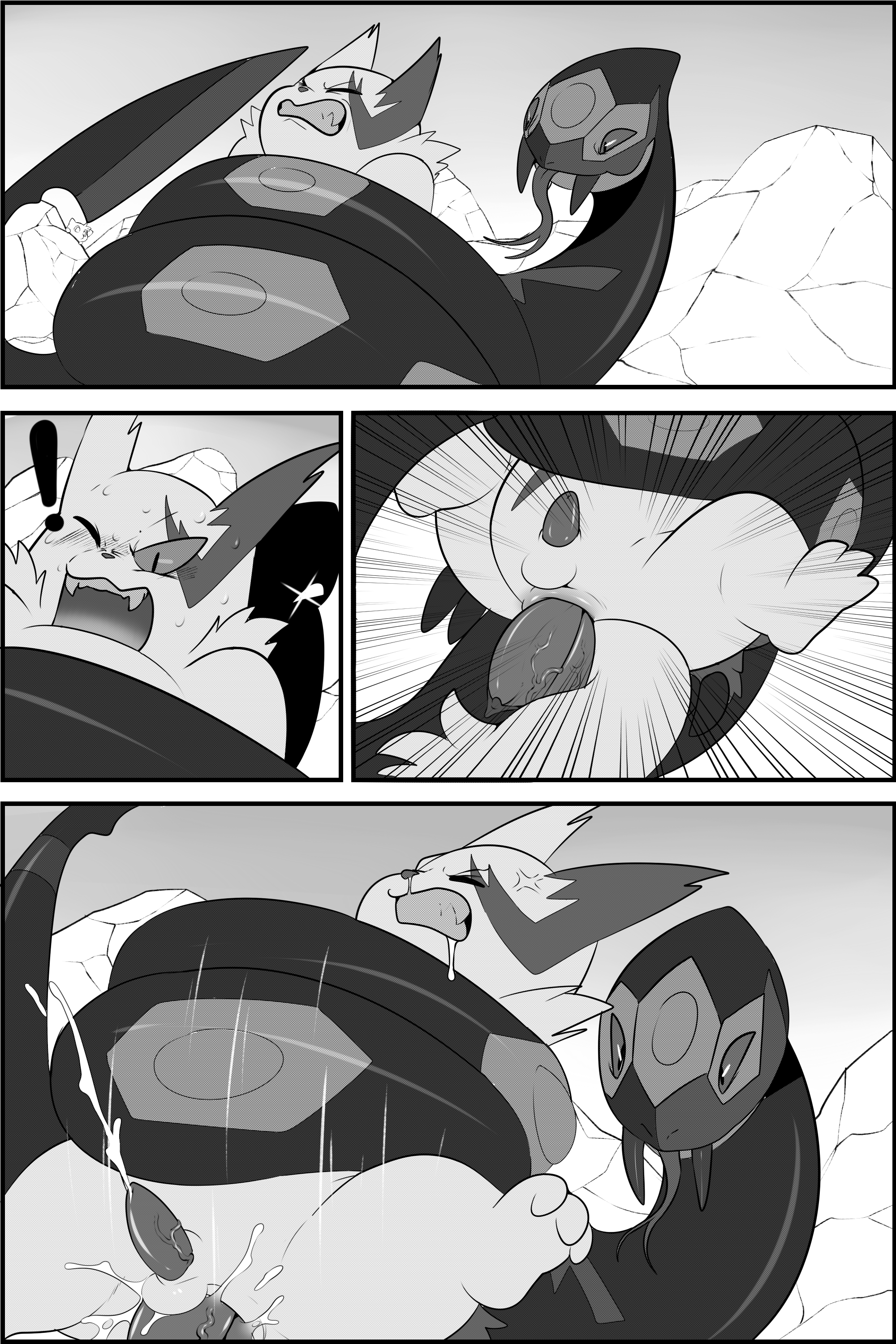 Rule34 – If it exists, there is porn of it / eroborus, seviper, zangoose / 259358