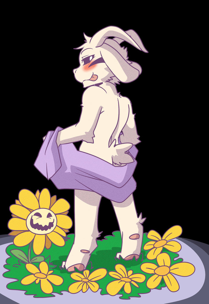 Rule34 – If it exists, there is porn of it / asriel dreemurr, flowey the flower / 259532