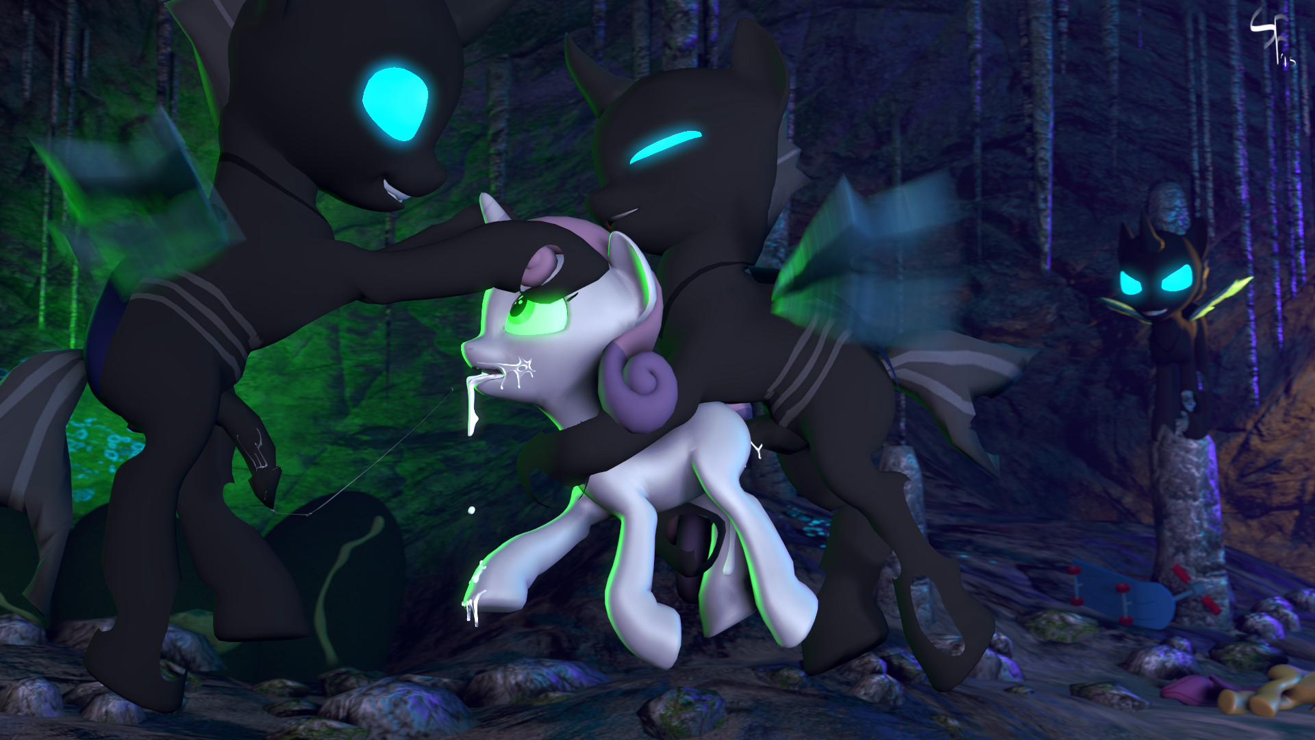 Rule34 – If it exists, there is porn of it / skunkfrakker, scootaloo (mlp), sweetie belle (mlp) / 260107