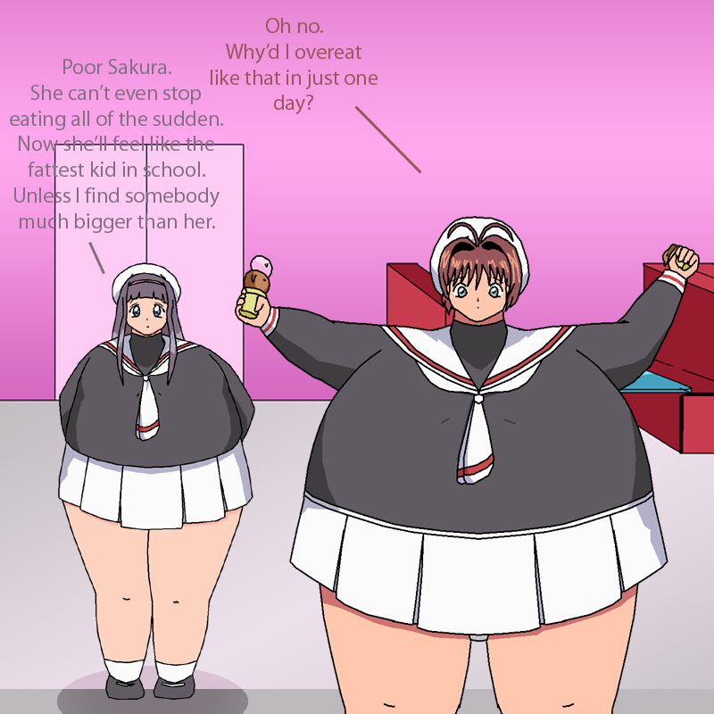 cardcaptor sakura, tagme, fat, tomoyo daidouji