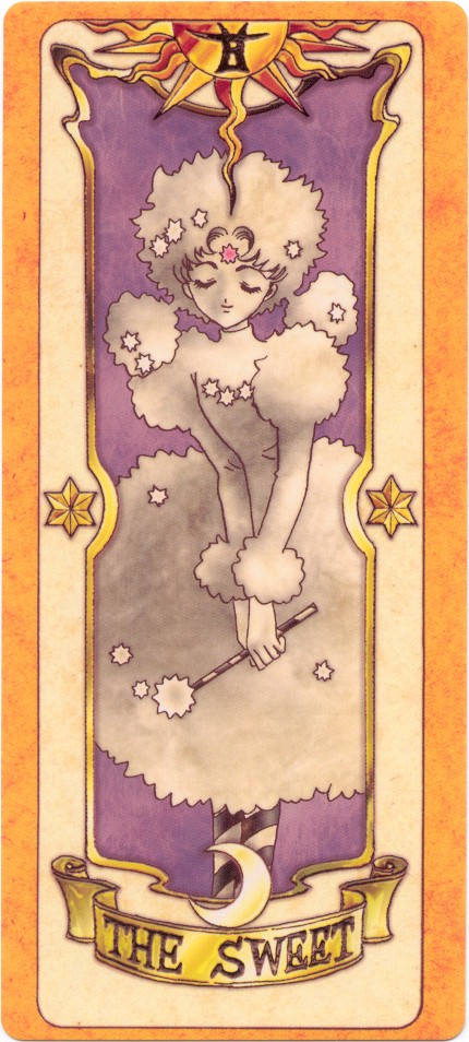 clow card, sweet (clow card), cardcaptor sakura, tagme, 1990s (style), retro artstyle