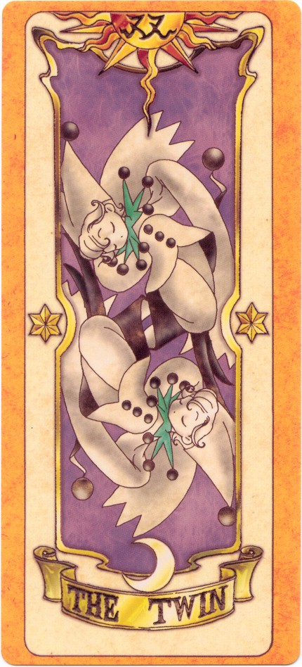 clow card, twin (clow card), cardcaptor sakura, tagme, 1990s (style), retro artstyle, siblings, twins