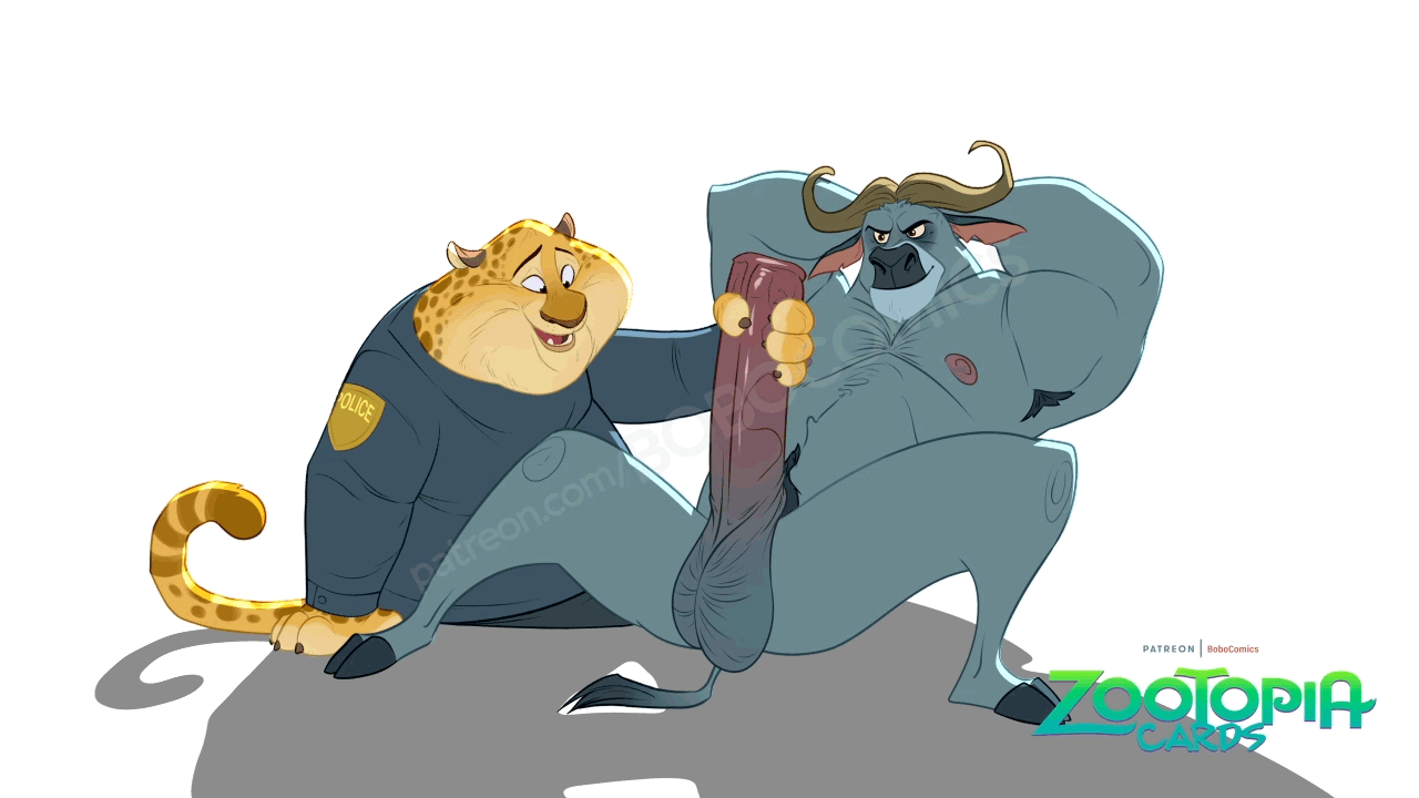 Rule34 – If it exists, there is porn of it / benjamin clawhauser, chief bogo / 8690077