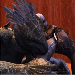 Rule34 – If it exists, there is porn of it / argonian, elite, sangheili / 261408