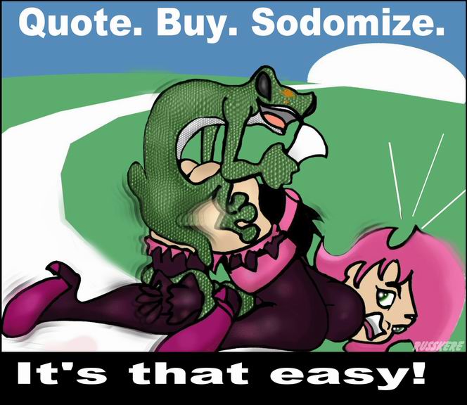 Rule34 – If it exists, there is porn of it / russkere, erin esurance, geico gecko / 261635