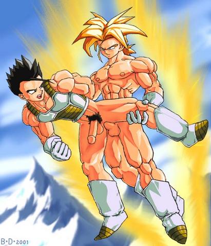 Rule34 – If it exists, there is porn of it / bdanime, mirai trunks, son gohan, trunks briefs / 262077