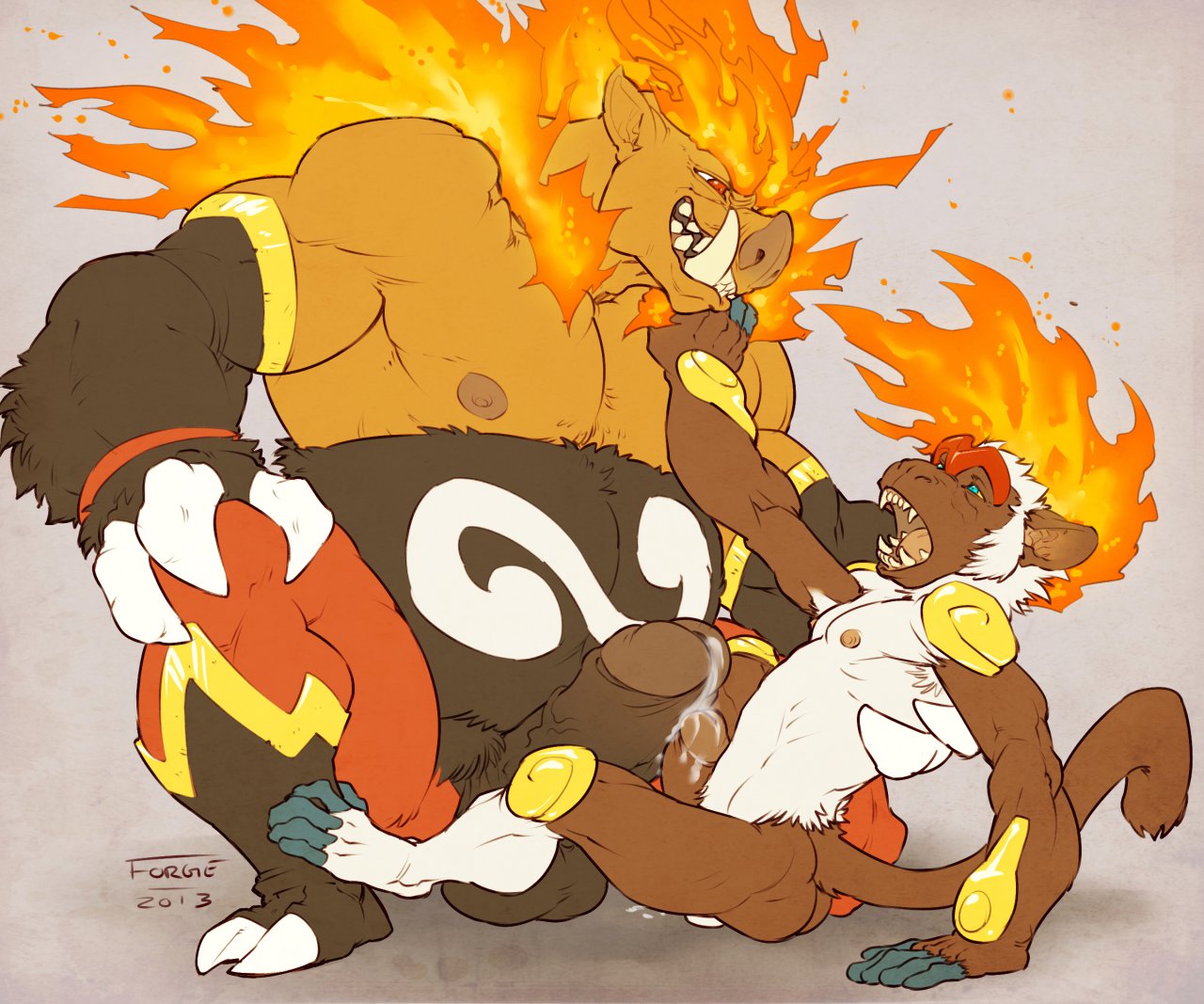Rule34 – If it exists, there is porn of it / forge, thewielder, emboar, infernape / 262621