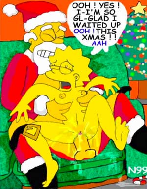 Rule34 – If it exists, there is porn of it / lisa simpson, santa claus / 263034