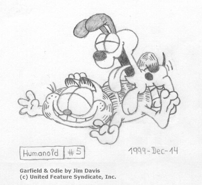 Rule34 – If it exists, there is porn of it / garfield the cat, odie / 263194