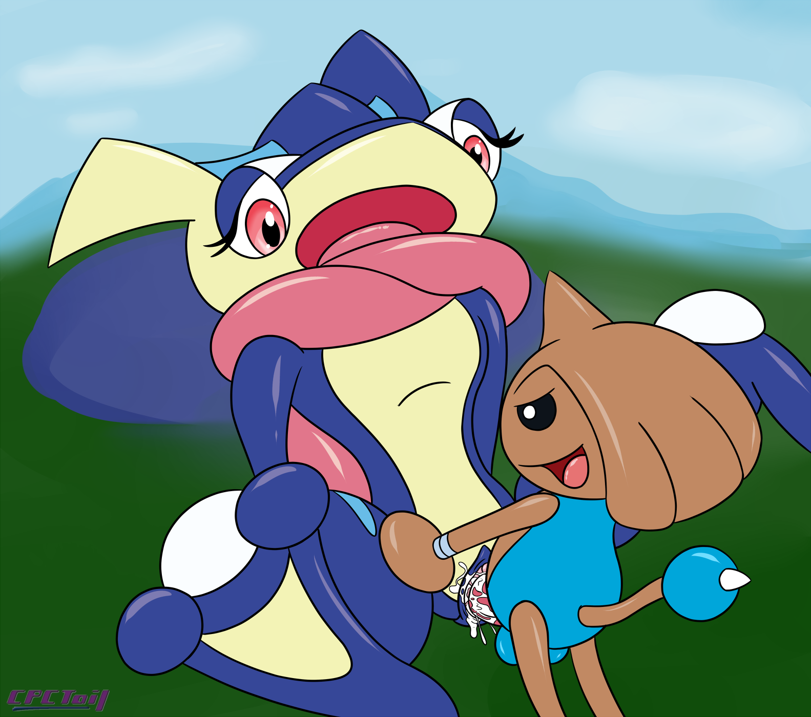 Rule34 – If it exists, there is porn of it / cpctail, greninja, hitmontop / 264026