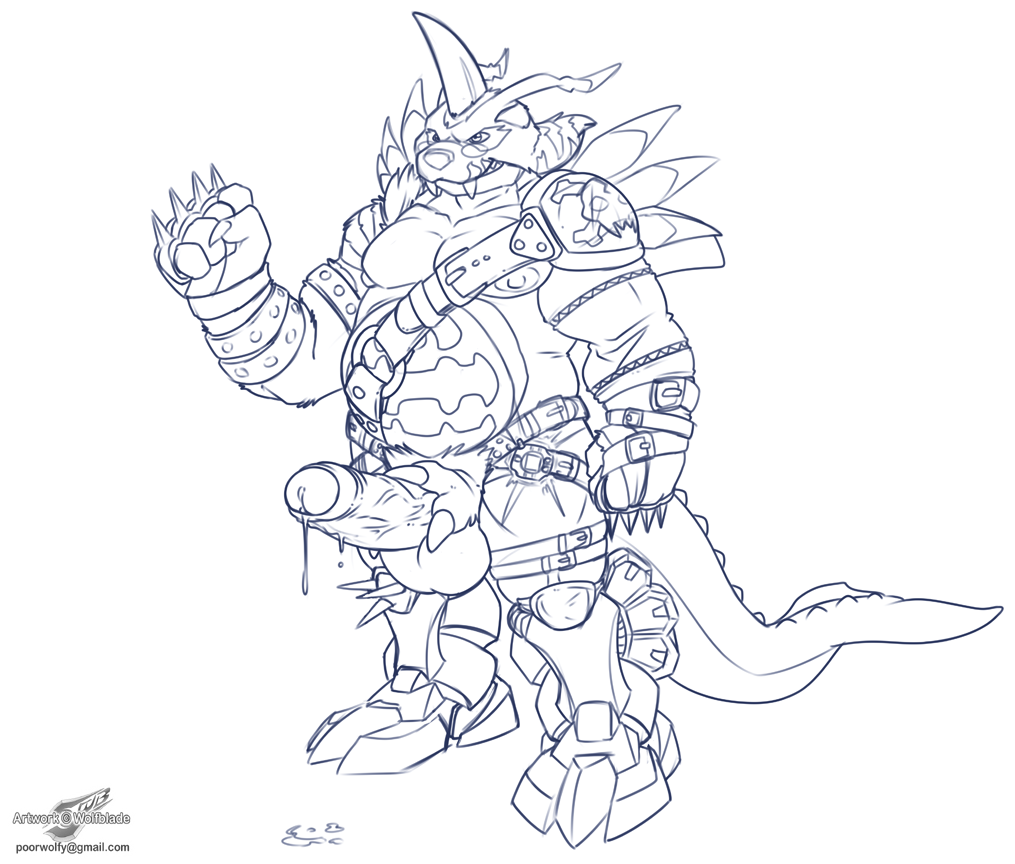 Rule34 – If it exists, there is porn of it / wolfblade, gabumon / 264091