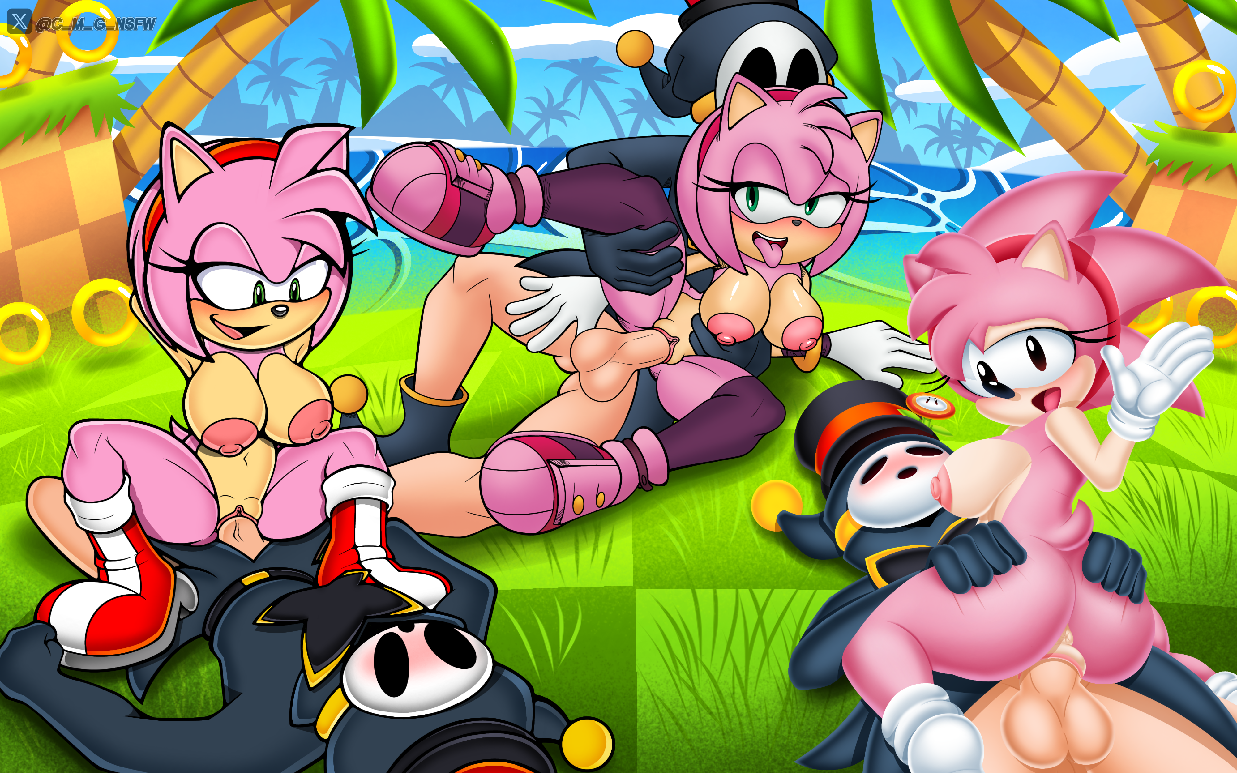 Rule34 – If it exists, there is porn of it / amy rose, shyguy / 8690718