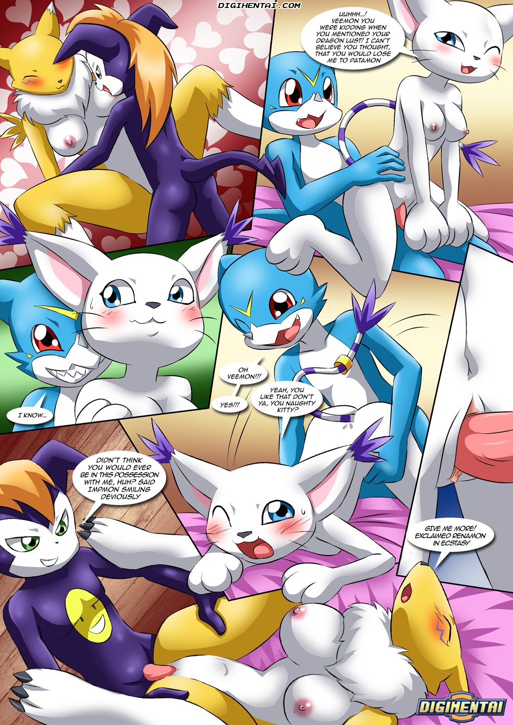 Rule34 – If it exists, there is porn of it / bbmbbf, digihentai, palcomix, palcomix vip, gatomon, impmon, renamon, veemon / 264285