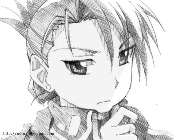 gofu, riza hawkeye, fullmetal alchemist, traditional media, 00s, 1girl, earrings, female focus, greyscale, jewelry, monochrome, portrait, simple background, sketch, solo, white background