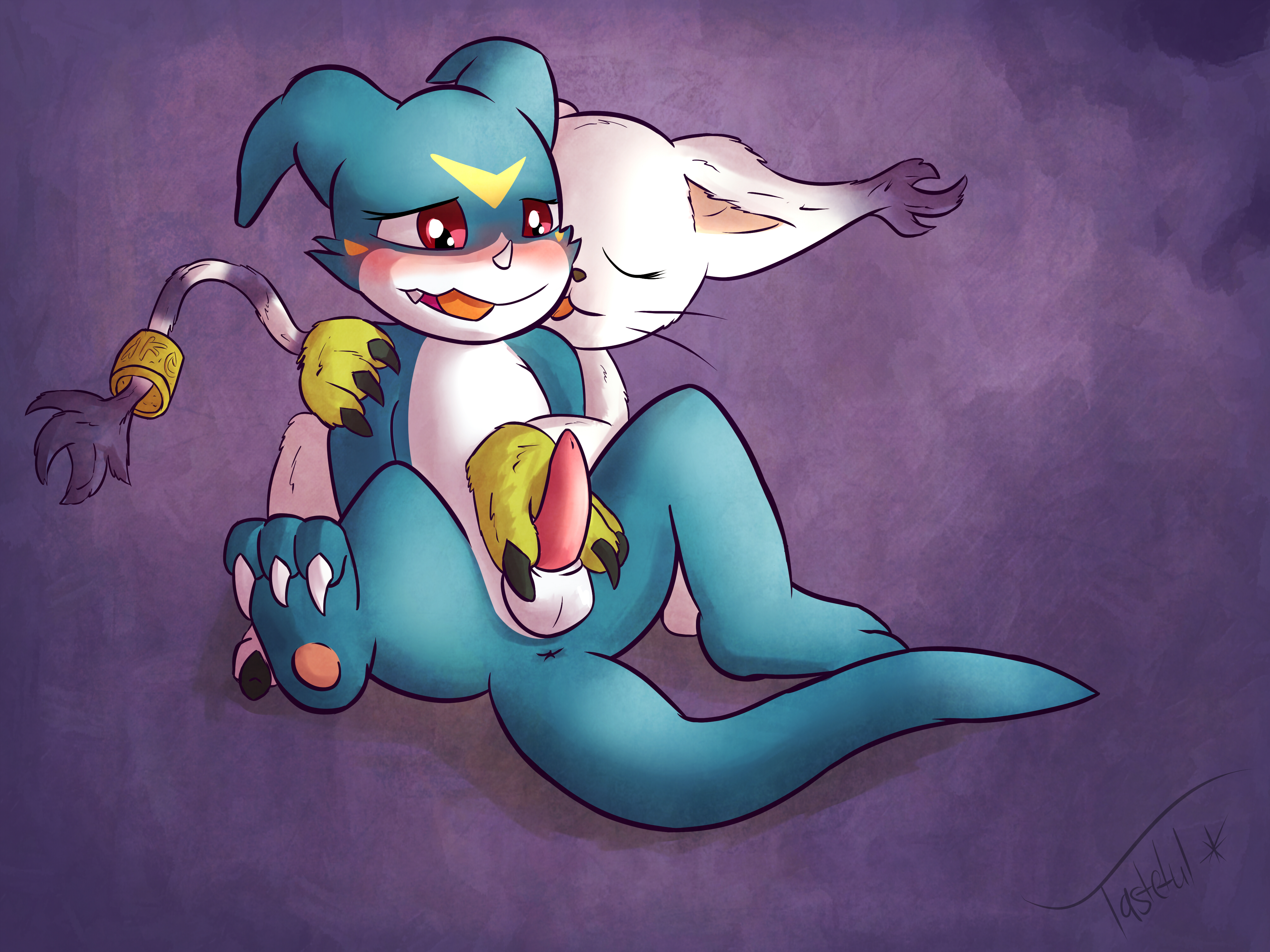 Rule34 – If it exists, there is porn of it / tasteful-clopper, gatomon, veemon / 264916