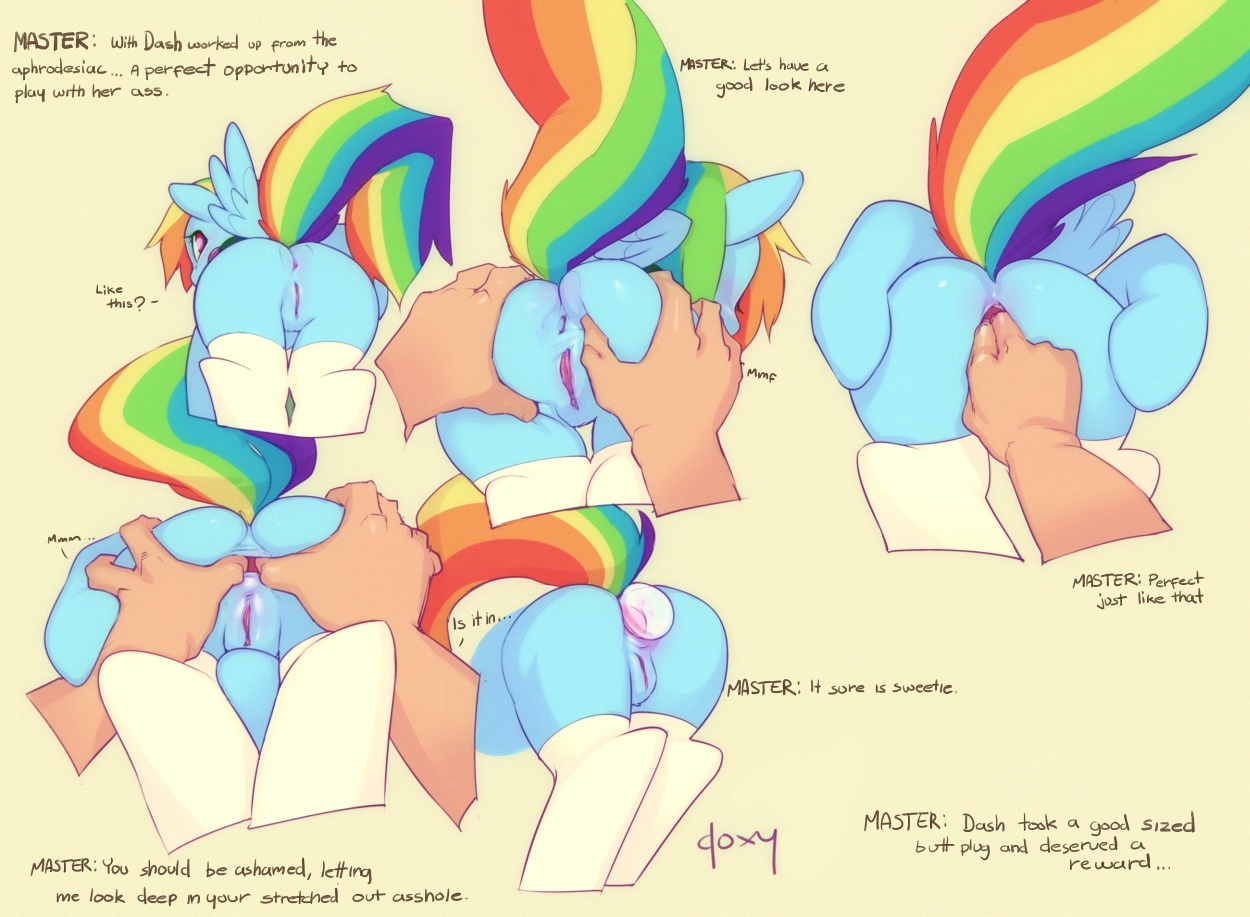 Rule34 – If it exists, there is porn of it / doxy, rainbow dash (mlp) / 265053