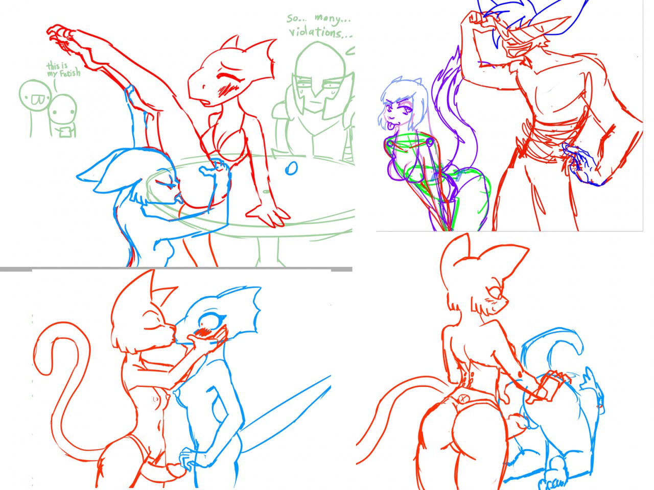 Rule34 – If it exists, there is porn of it / iamzavok, argonian, katia managan, quill-weave / 265134