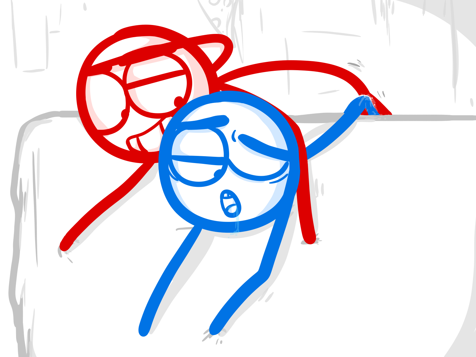 Rule34 – If it exists, there is porn of it / rondellwashington, stickmans, blue (dick figures), red (dick figures) / 268019